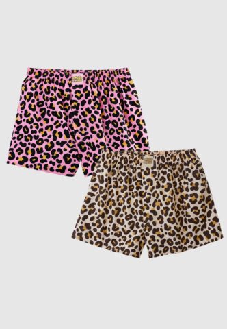 Lousy Livin – Leroy Pack Of 2 – Boxershorts – Mehrfarbig – M – 100% Bio-Baumwolle
