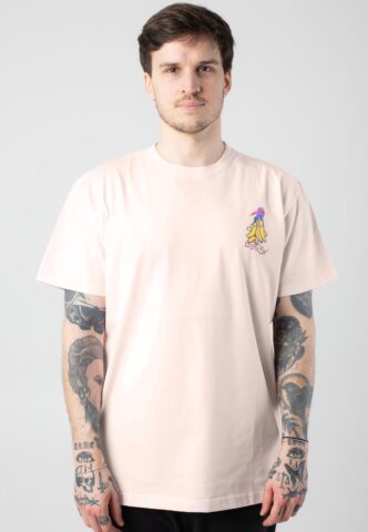 Lousy Livin – Lousy Musa Tender Touch – T-Shirt – Beige – S – 100% Bio-Baumwolle