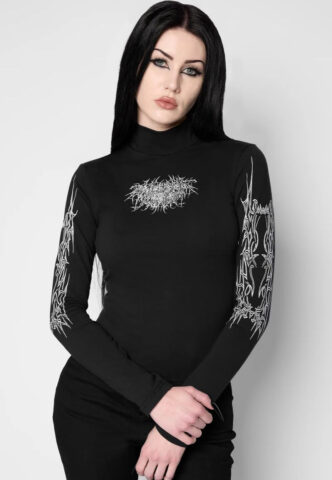 Mary Wyatt – Lucent Black – Oberteil – Schwarz – XX-Large – gid://shopify/Metaobject/132842094829