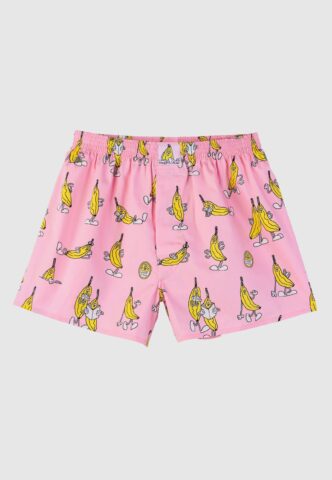 Lousy Livin – Pink Banana – Boxershorts – Pink – S – 100% Bio-Baumwolle