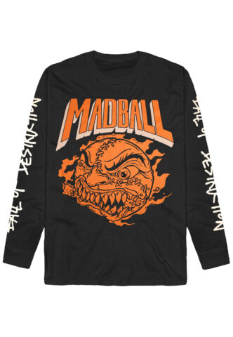 Madball – Ball Of Destruction – Longsleeve – Schwarz – L – 100% Baumwolle