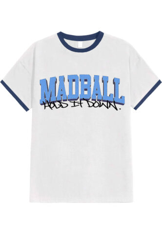 Madball – Hold It Down Can´t Stop 25 Years Anniversary White Ringer – T-Shirt – Weiß – XXL – 100% Baumwolle