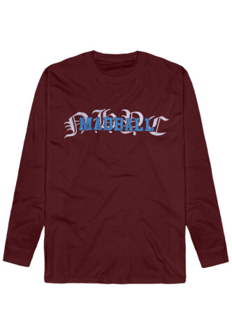Madball – Hold It Down Live Pic 25 Years Anniversary Burgundy – Longsleeve – Rot – S – 100% Baumwolle
