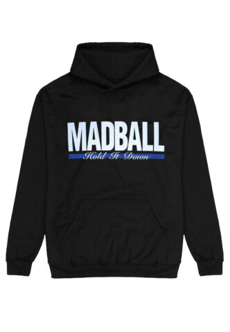 Madball – Hold It Down Tracklist 25 Years Anniversary – Hoodie – Schwarz – L – 50% Baumwolle, 50% Polyester