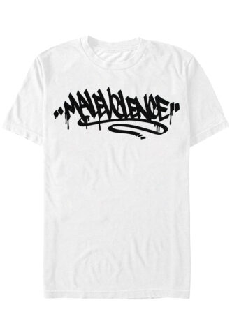Malevolence – Malev Graff White – T-Shirt – Weiß – S – 100% Baumwolle
