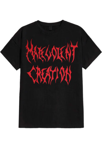 Malevolent Creation – Logo – T-Shirt – Schwarz – XL – 100% Baumwolle