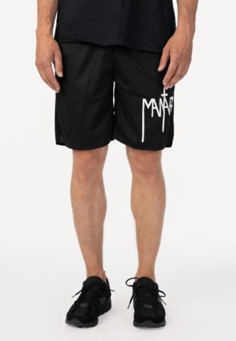 Mantar – Mantar Logo – Shorts – Schwarz – XXL – 100% Polyester