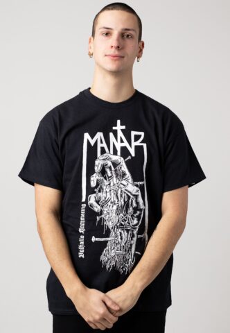 Mantar – Valhalla Hammering – T-Shirt – Schwarz – L – 100% Baumwolle