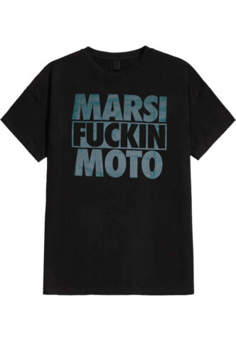 Marsimoto – Marsi Fuckin Moto Black – T-Shirt – Schwarz – XL – 100% Baumwolle,Jersey