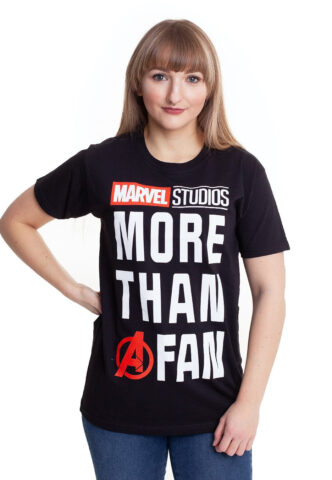 Marvel Comics – Fan – T-Shirt – Schwarz – XL – 100% Baumwolle