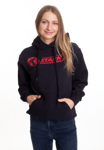 Iron Man – Stark Industries – Hoodie – Schwarz – M – 80% Baumwolle, 20% Polyester