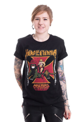 Masters Of The Universe – Hero Of Eternia – T-Shirt – Schwarz – M – 100% Baumwolle