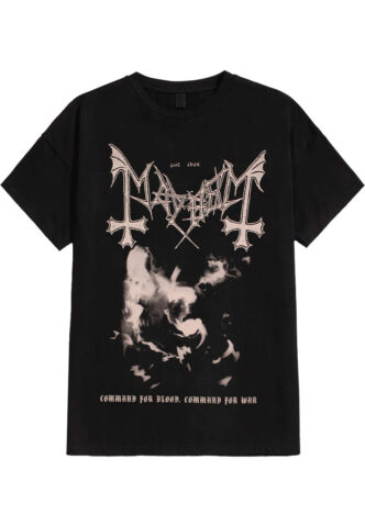 Mayhem – Command For Blood – T-Shirt – Schwarz – XXL – 100% Baumwolle