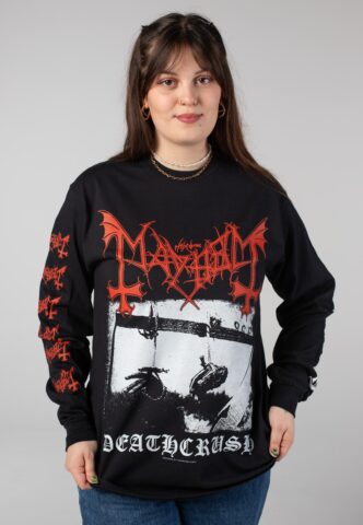 Mayhem – Deathcrush – Longsleeve – Schwarz – M – 100% Baumwolle