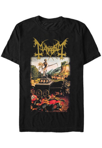 Mayhem – River Of Blood – T-Shirt – Schwarz – L – 100% Baumwolle