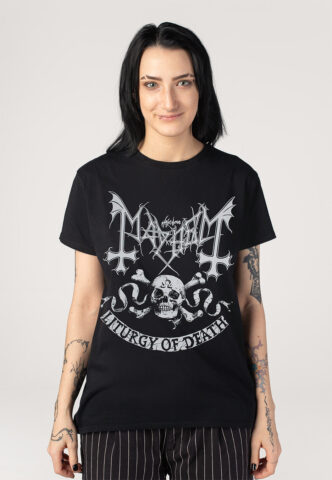 Mayhem – Skull Omega – T-Shirt – Schwarz – XXL – 100% Baumwolle