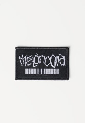 Melancolia – Code Logo – Aufnäher – Schwarz – Onesize – 100% Polyester