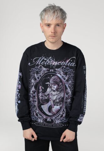 Melancolia – Cold Static – Longsleeve – Schwarz – M – 100% Baumwolle