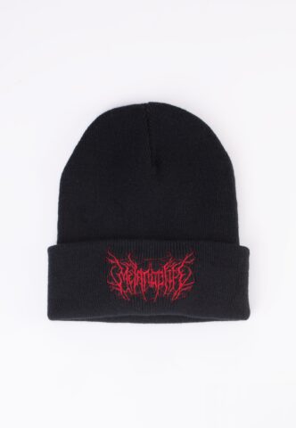 Mélancolia – Logo – Long Beanie – Schwarz – Onesize – 100% Polyacryl