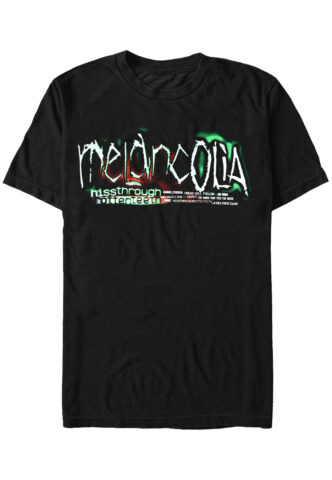 Mélancolia – Logo – T-Shirt – Schwarz – XL – 100% Baumwolle