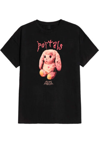 Melanie Martinez – Portals Bunny – T-Shirt – Schwarz – XL – 100% Baumwolle