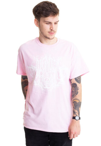 Mental Cruelty – MC Logo Light Pink – T-Shirt – Pink – S – 100% Baumwolle