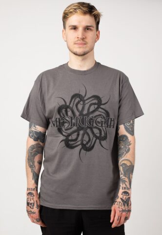 Meshuggah – Spine Charcoal – T-Shirt – Grau – XL – 100% Baumwolle