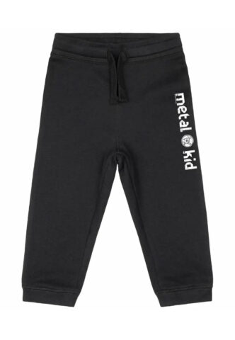Metal Kids – Metal Kid Babygrow – Jogginghose – Schwarz – 68/74 – 100% Bio-Baumwolle
