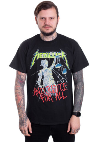 Metallica – And Justice For All (Original) – T-Shirt – Schwarz – XL – 100% Baumwolle