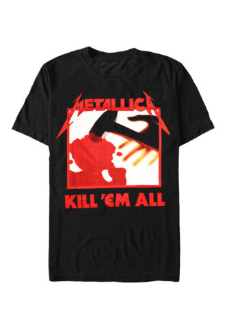 Metallica – Kill ‚Em All Tracks – T-Shirt – Schwarz – XXL – 100% Baumwolle