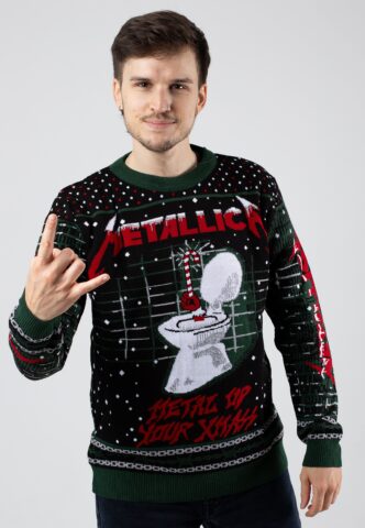 Metallica – Metal Up Your Xmass Knit – Pullover – Mehrfarbig – 3XL – 100% Polyacryl