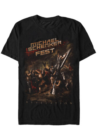 Michael Schenker Fest – Revelation – T-Shirt – Schwarz – S – 100% Baumwolle
