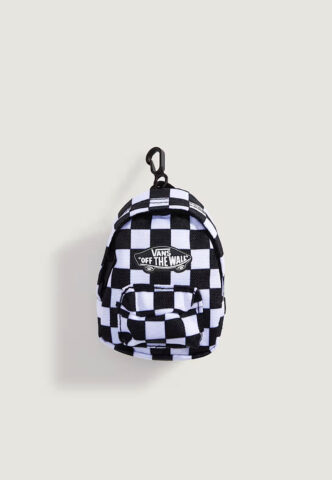 Vans – Micro Old Skool Backpack Black/White – Portemonnaie – Schwarz – Onesize – 100% Polyester