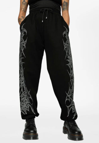 Mary Wyatt – Midnight Black – Jogginghose – Schwarz – XXL – gid://shopify/Metaobject/318850007277