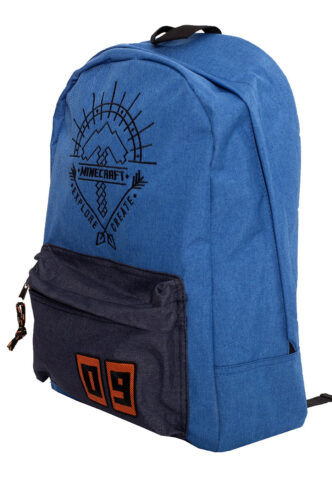 Minecraft – Blue – Rucksack – Blau – Onesize – 100% Polyester