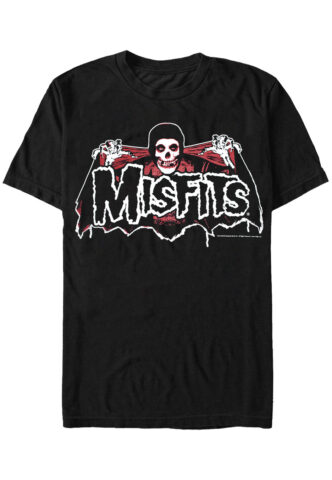 Misfits – Batfiend – T-Shirt – Schwarz – M – 100% Baumwolle
