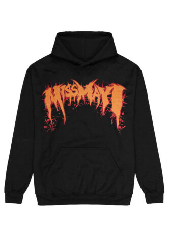 Miss May I – Dino – Hoodie – Schwarz – XXL – 50% Baumwolle, 50% Polyester