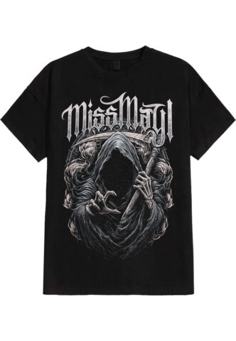 Miss May I – Smoke – T-Shirt – Schwarz – M – 100% Baumwolle