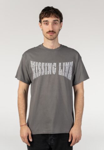 Missing Link – Weaklings Charcoal – T-Shirt – Grau – L – 100% Baumwolle