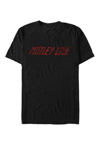 Mötley Crüe – Distressed Logo – T-Shirt – Schwarz – XL – 100% Baumwolle