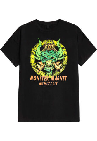 Monster Magnet – Euro Tour 2024 – T-Shirt – Schwarz – M – 100% Baumwolle