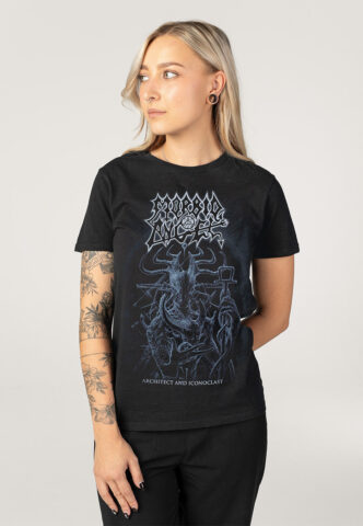 Morbid Angel – Architect & Iconoclast – T-Shirt – Schwarz – S – 100% Baumwolle