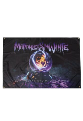 Motionless In White – Alternate End Of The World – Flagge – Schwarz – Onesize – 100% Nylon