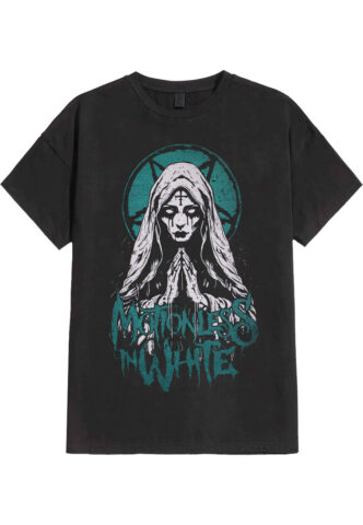 Motionless In White – Hollow Points Acid Washed – T-Shirt – Schwarz – XL – 100% Baumwolle