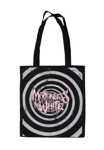 Motionless In White – Spiral – Tote Bag – Schwarz – Onesize – 100% Baumwolle