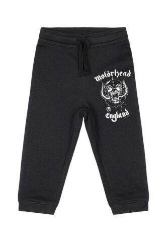 Motörhead – England Stencil Babygrow – Jogginghose – Schwarz – 80/86 – 100% Bio-Baumwolle