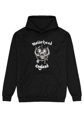Motörhead – England – Hoodie – Schwarz – S – 50% Baumwolle, 50% Polyester