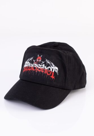 Mugshot – Bat Logo – Cap – Schwarz – Onesize – 100% Baumwolle