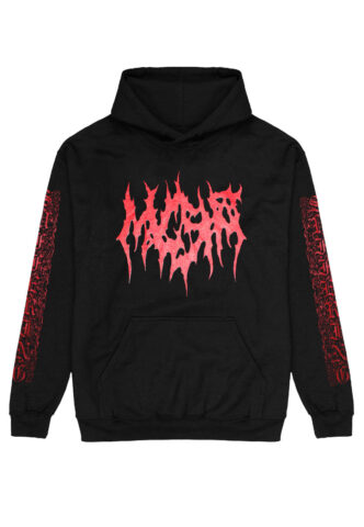 Mugshot – Suffering – Hoodie – Schwarz – L – 50% Baumwolle, 50% Polyester