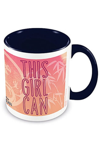 Mulan – This Girl Can – Tasse – Orange – Onesize – Keramik